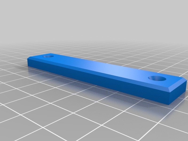 Miniatura 3 do modelo 3D Keymod Flashlight Pressure Switch Mount