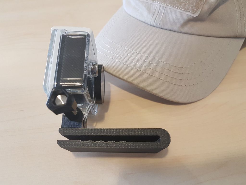 GoPro Baseball Cap Mount by Kenny "XDr4g0nX" Verhoeven Download free