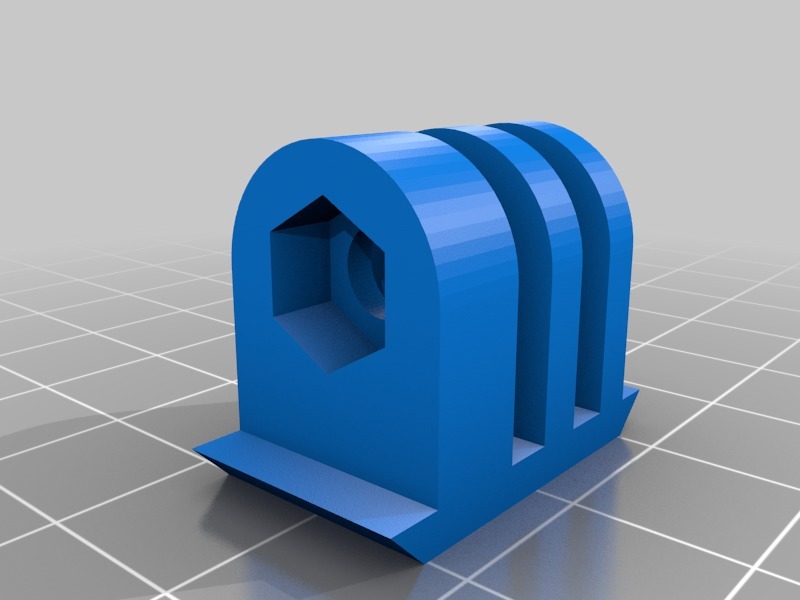 Miniatura 7 do modelo 3D GoPro Baseball Cap Mount