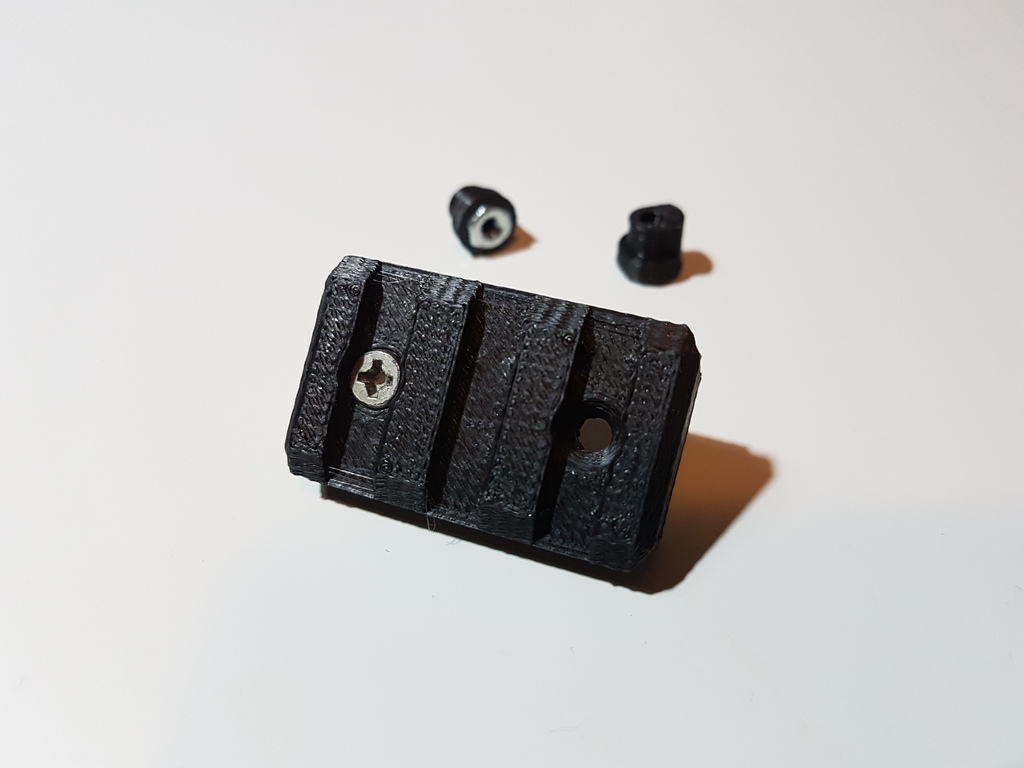 Miniatura 3 do modelo 3D Keymod Rails Segments