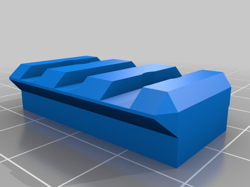 Miniatura 6 do modelo 3D Keymod Rails Segments