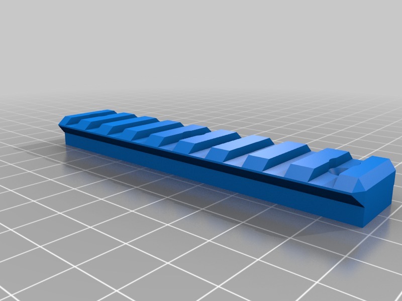 Miniatura 8 do modelo 3D Keymod Rails Segments