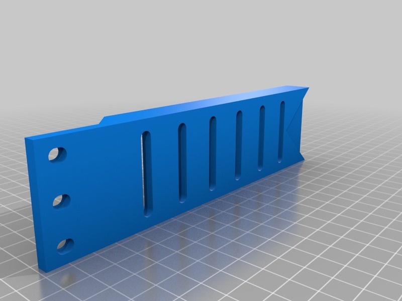 19" 1U Server Rack Cover Plate by Kenny "XDr4g0nX" Verhoeven Download