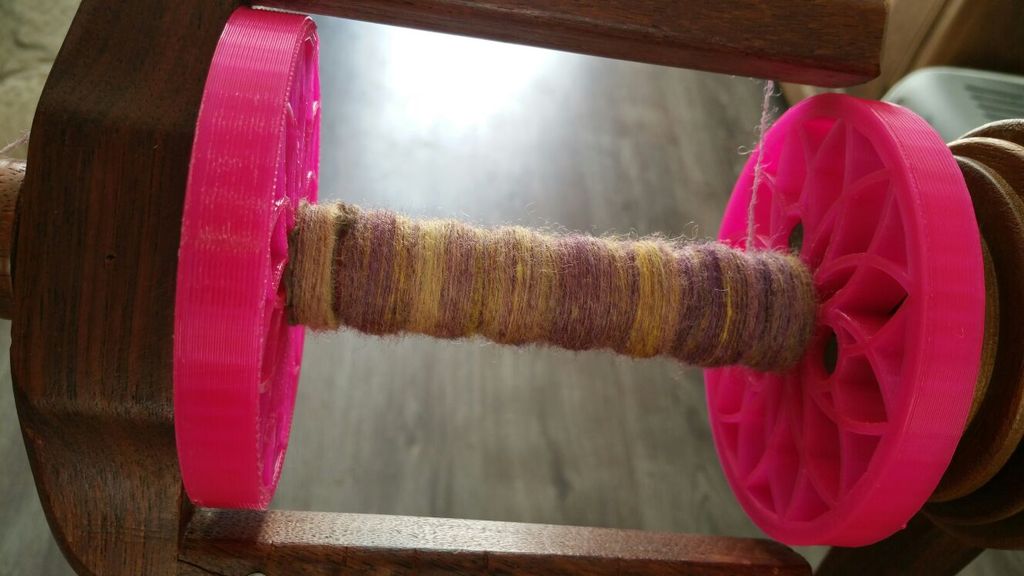 Scottish Tension Spinning Wheel Bobbin by Kenny "XDr4g0nX" Verhoeven