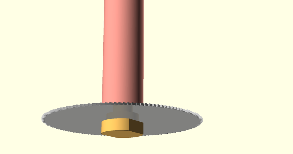 Parametric Slitting Saw Arbor by Projunk Download free STL model