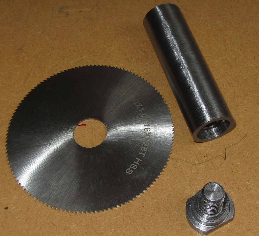 Parametric Slitting Saw Arbor by Projunk Download free STL model