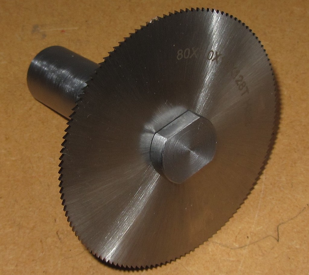 Parametric Slitting Saw Arbor by Projunk Download free STL model