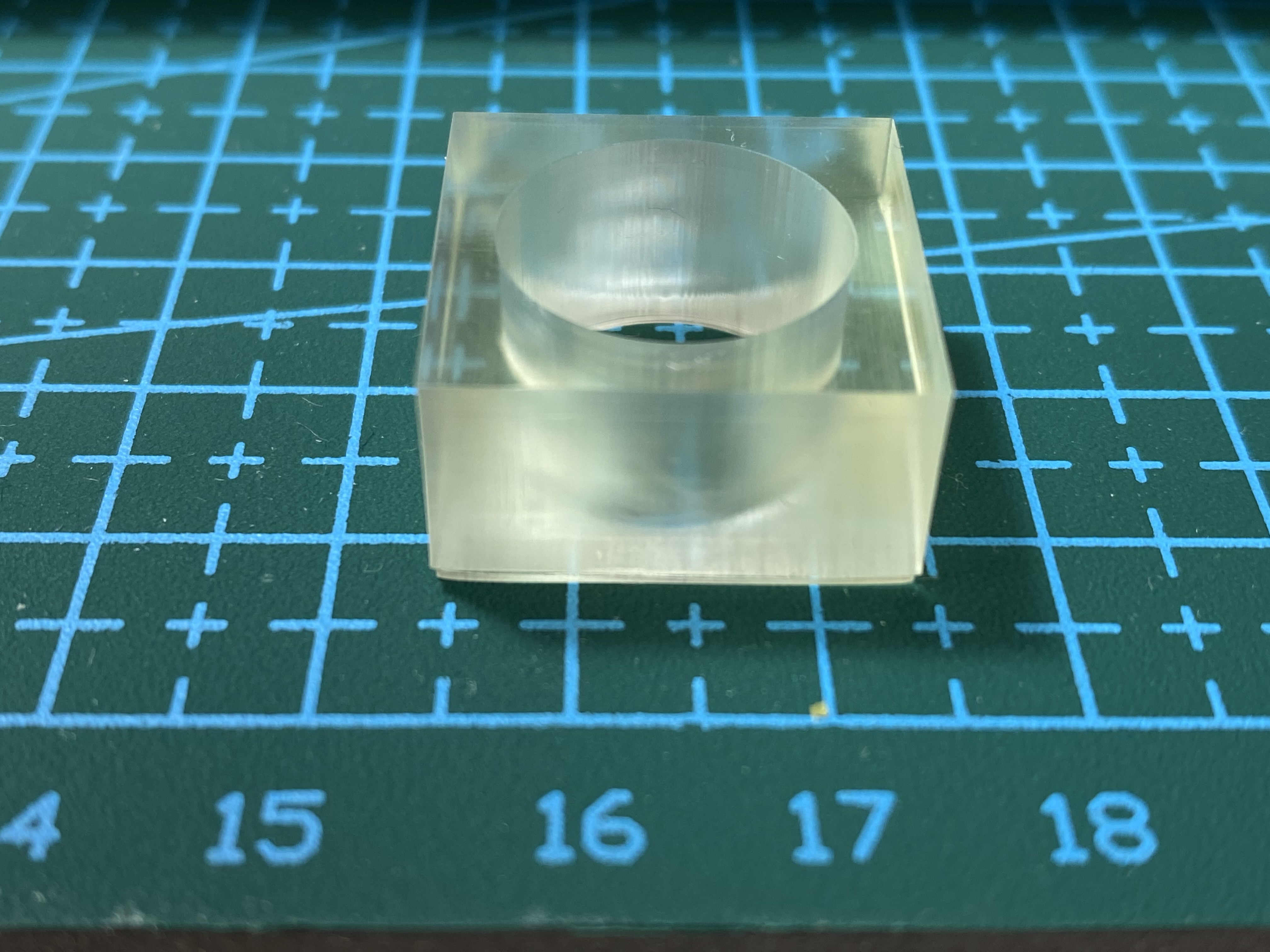 Resin Bottom Tolerance Test