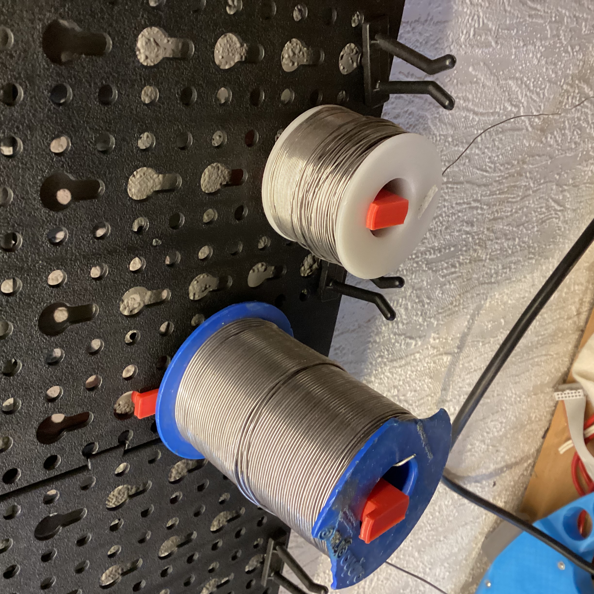 Parkside pegboard lamp and stuff / Parkside Lochwand Lampe und Zubehör