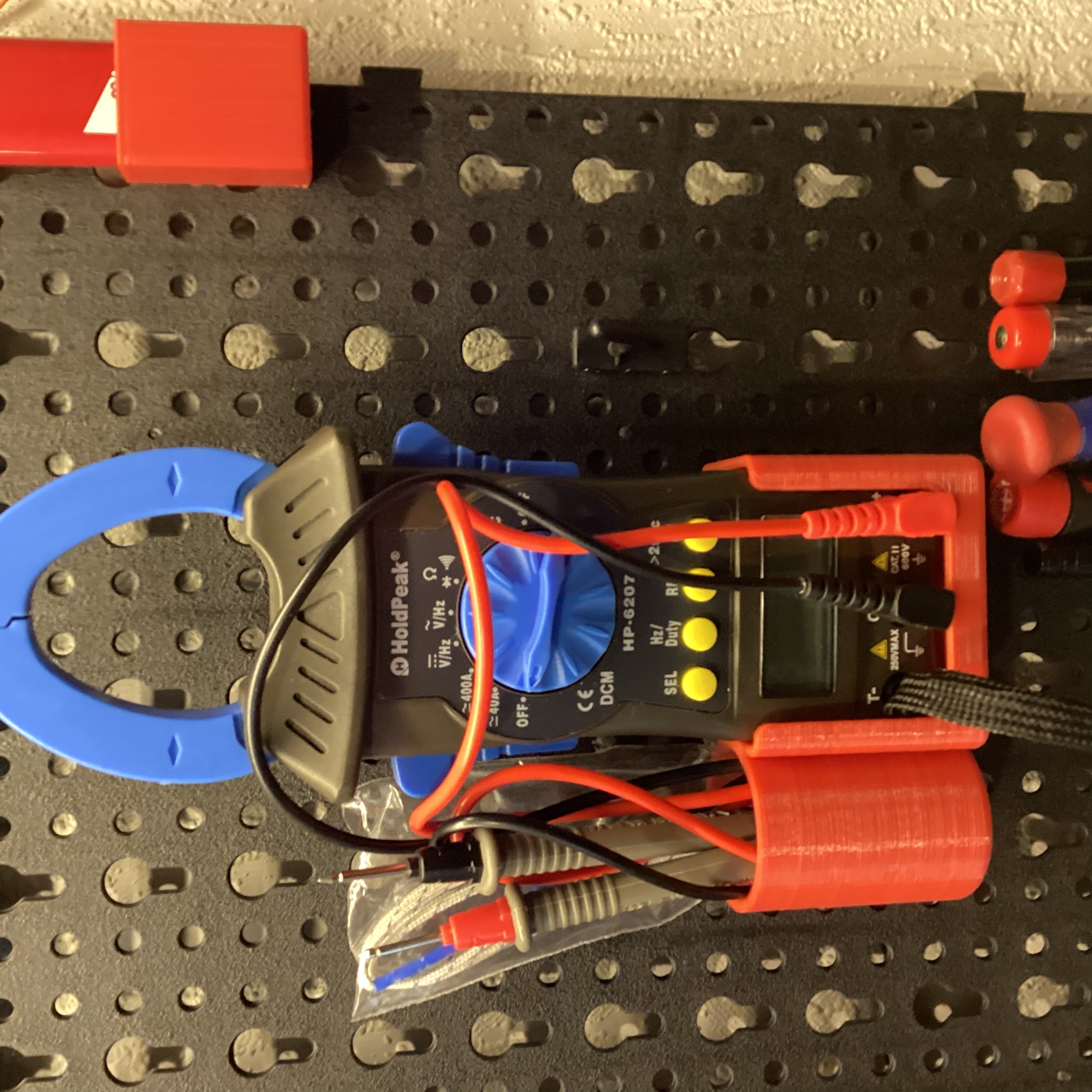 Parkside pegboard lamp and stuff / Parkside Lochwand Lampe und Zubehör