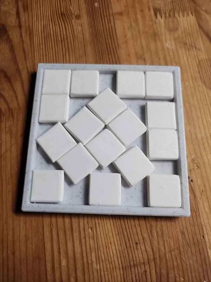 17 square packing puzzle by mothdotmonster | Download free STL model ...