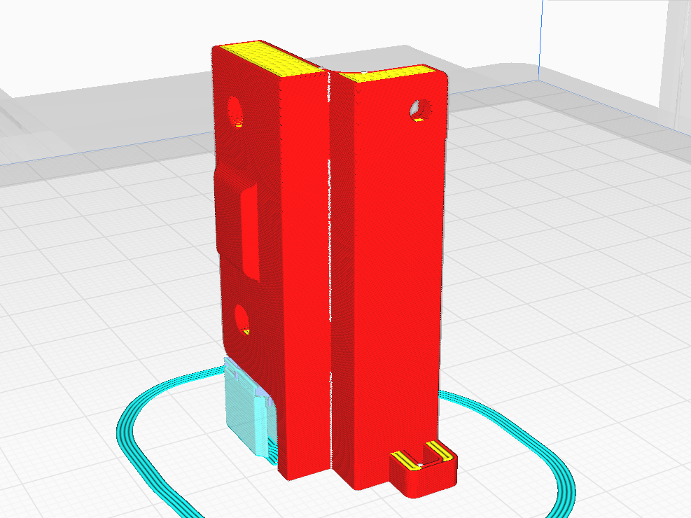 Artillery ribbon cable Holder ZX by Way2Do Download free STL model
