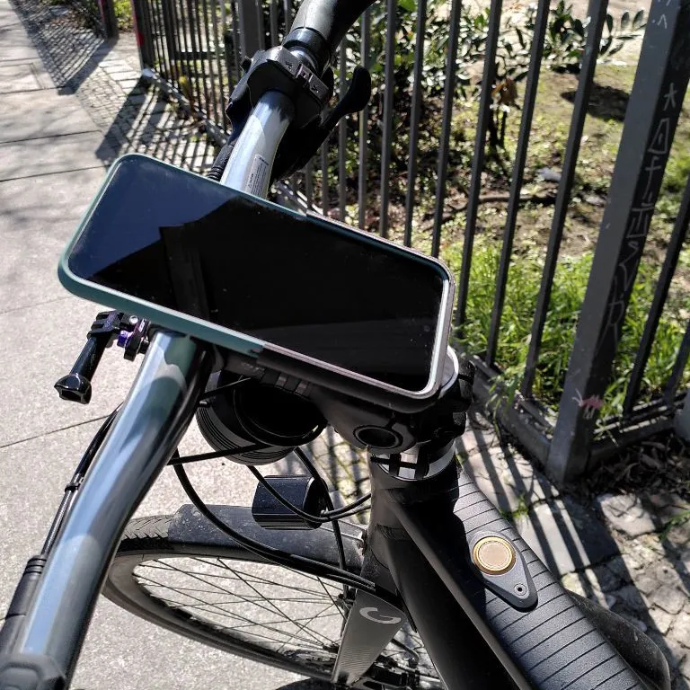 Diy cell phone discount holder for bike