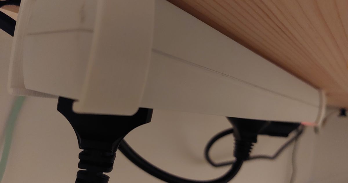 power strip holder / Steckdosenleisten halter by KONEz*347 Download