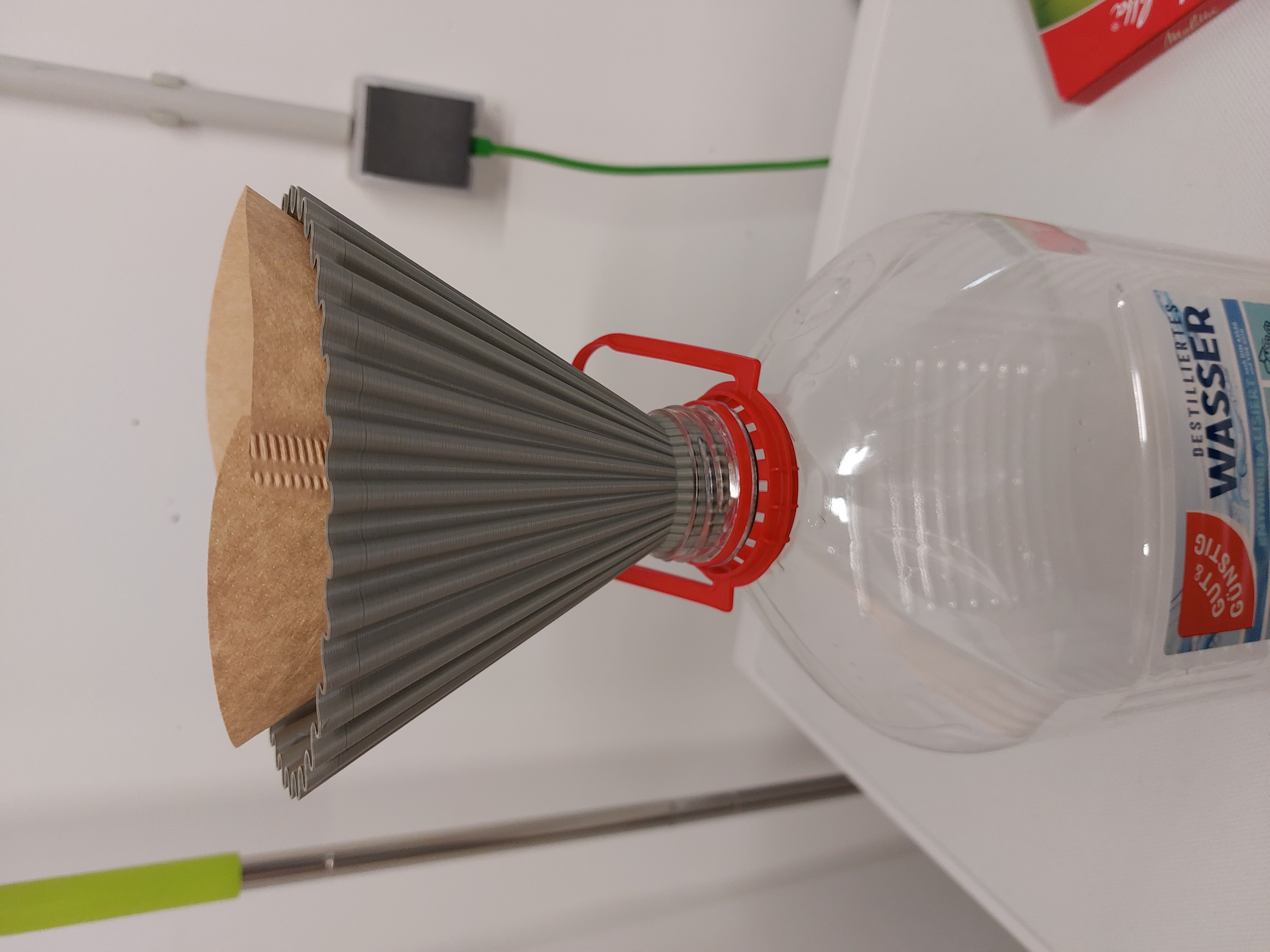 coffee filter funnel
