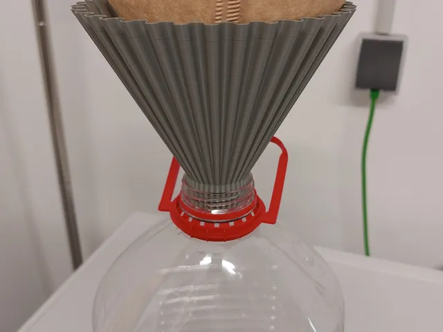 coffee filter funnel