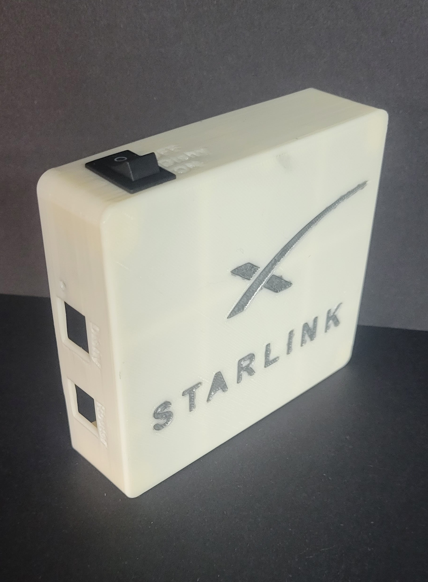 3D Printed Case for the Starlink Dishy DC Power Supply and PoE 