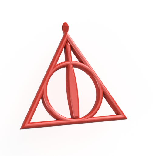 Deathly Hallows necklace