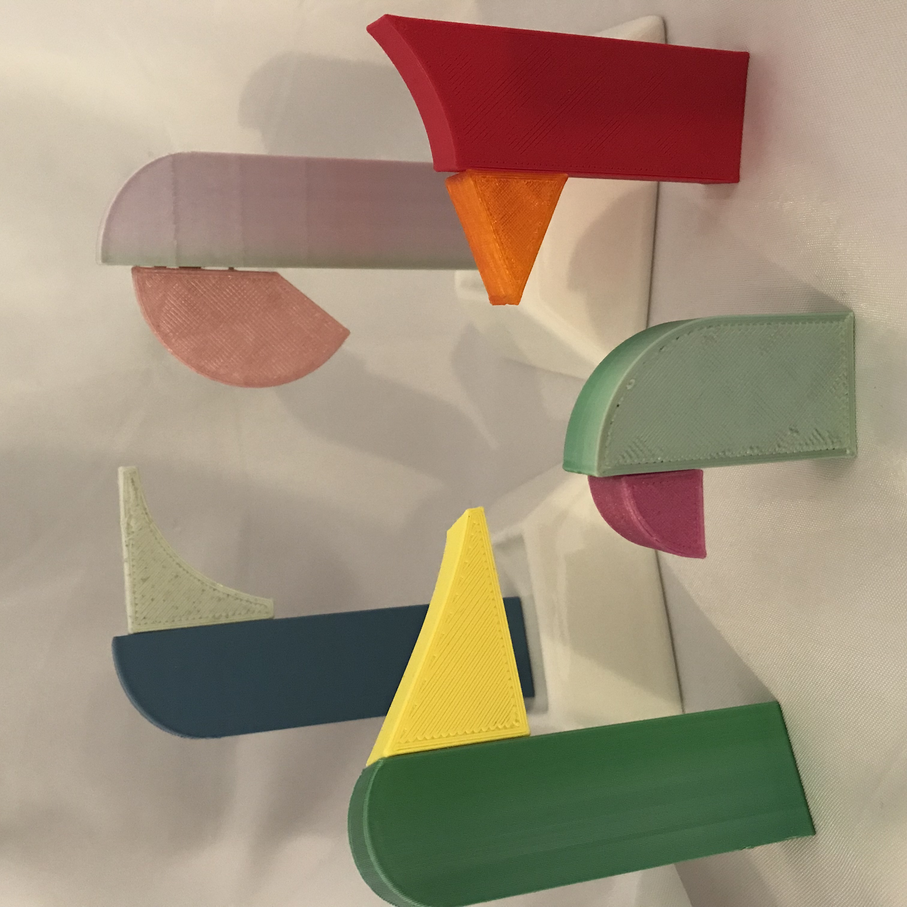 Stylized Shelf Birds