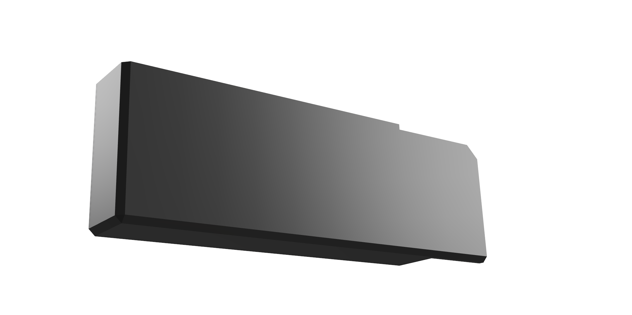 Internal cover for optical drive by cv6Channel Download free STL model