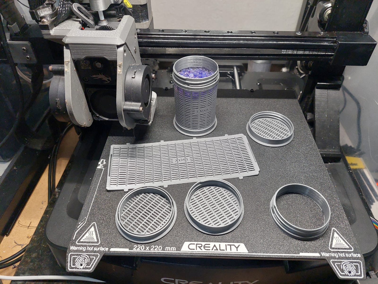 Dissecant Spool Container, Fixed, Reinforced and Easier to assemble,