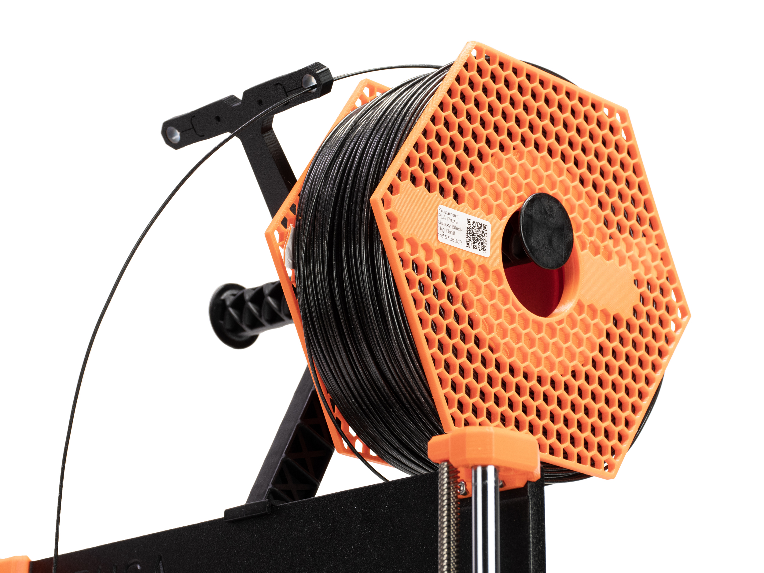 Hexagonal Spool for the Prusament Refill System 3D model thumbnail
