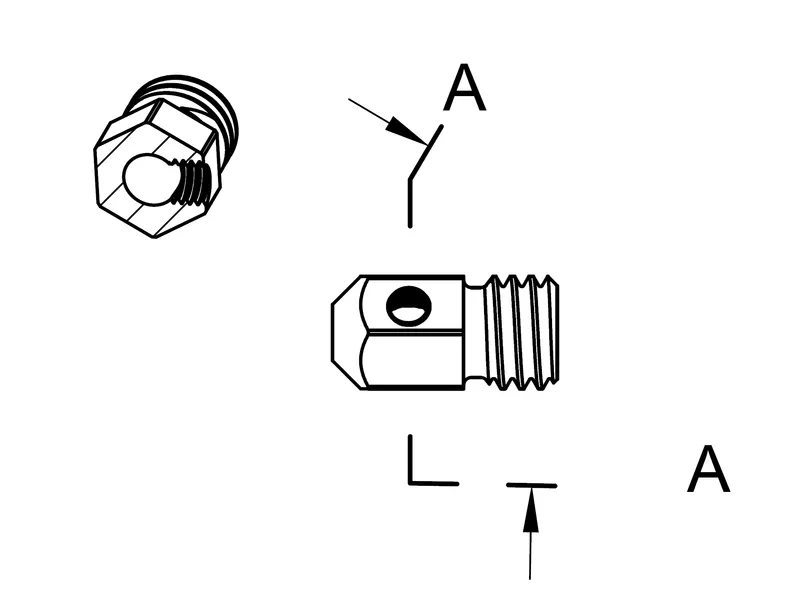 Nozzle thermal probe by UWU_Design Download free STL model