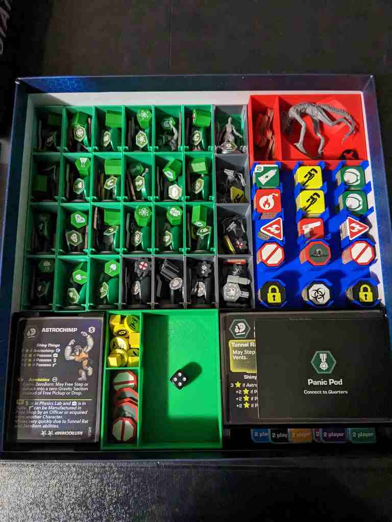 Stationfall Insert - Individual Character Trays