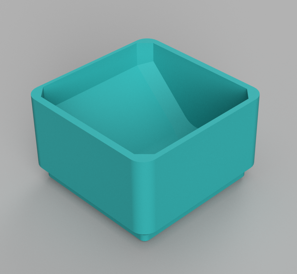 Gridfinity Radius Gauge Holder by JohnMartin Download free STL model