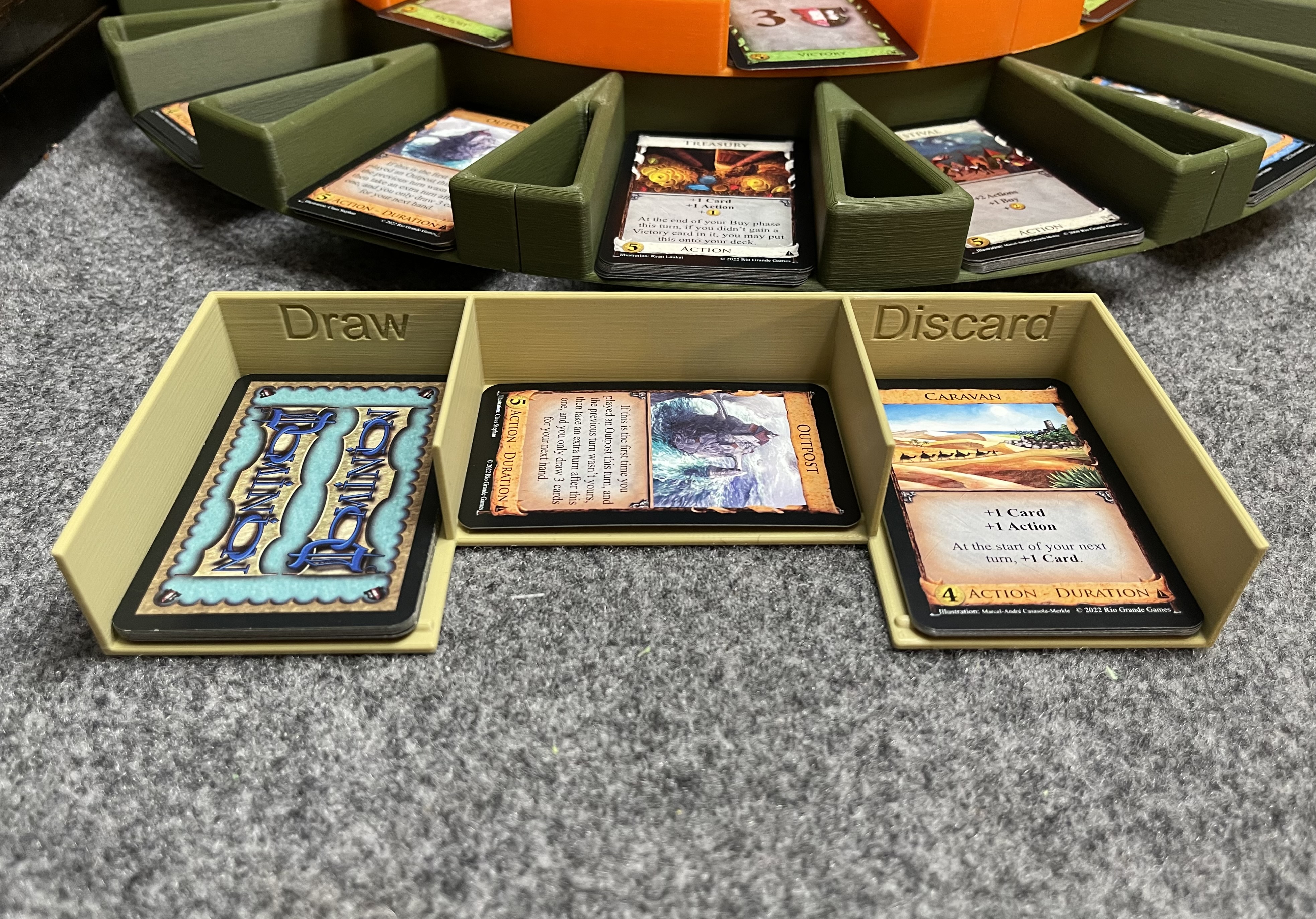 Deck Builder Game Card Play Mat