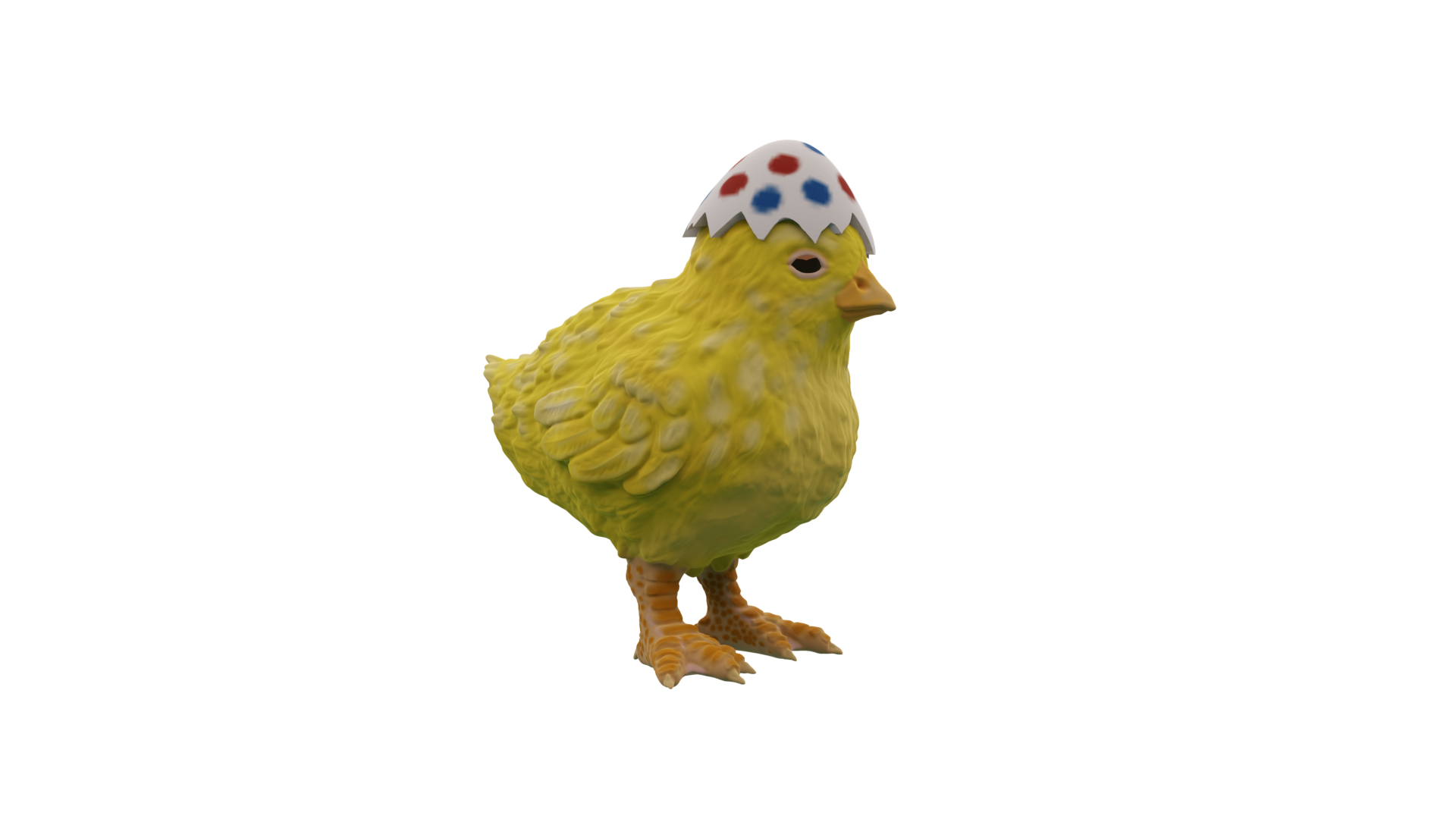 Easter Hat Chick