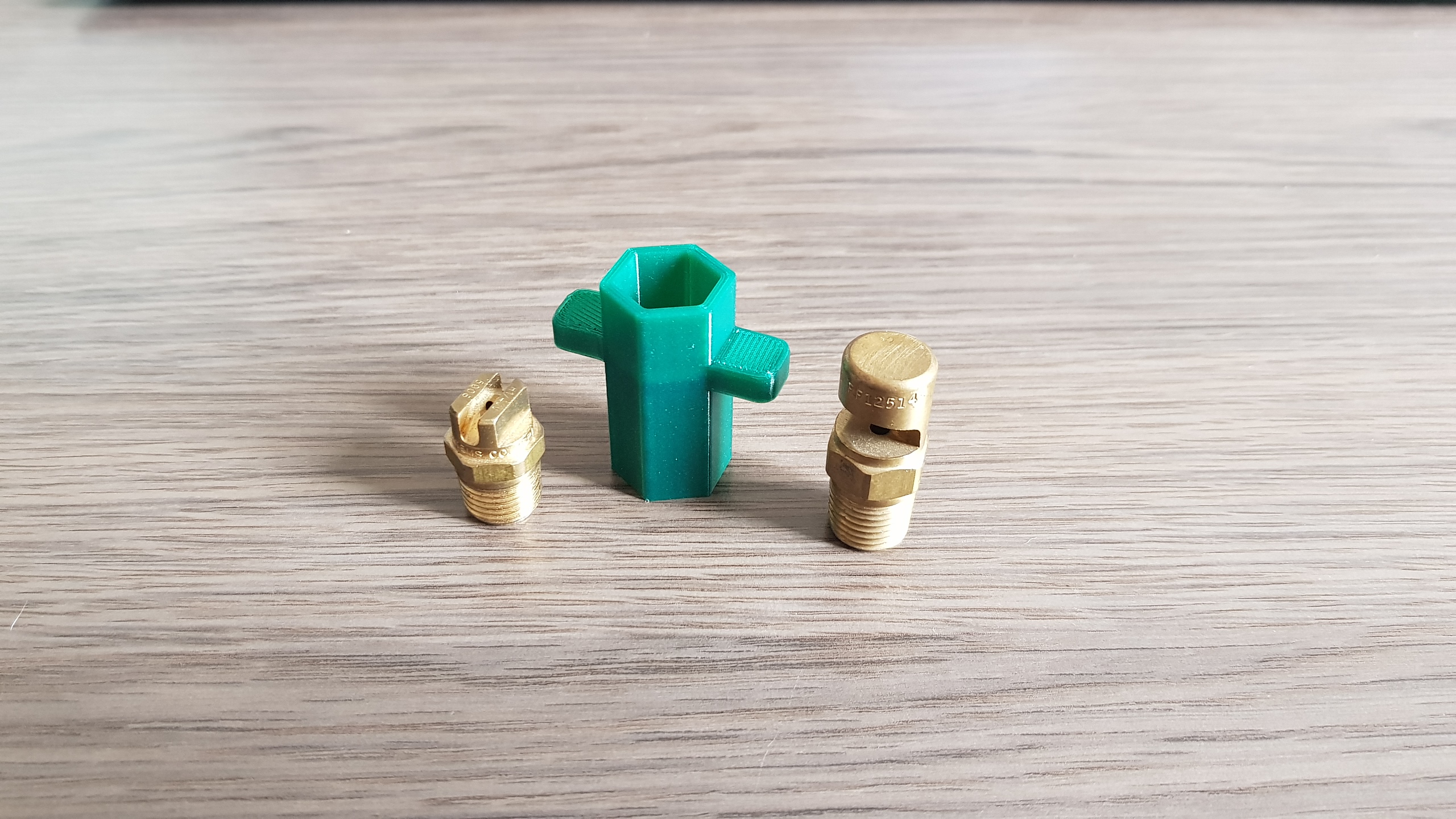 Key for nozzles Spraying System
