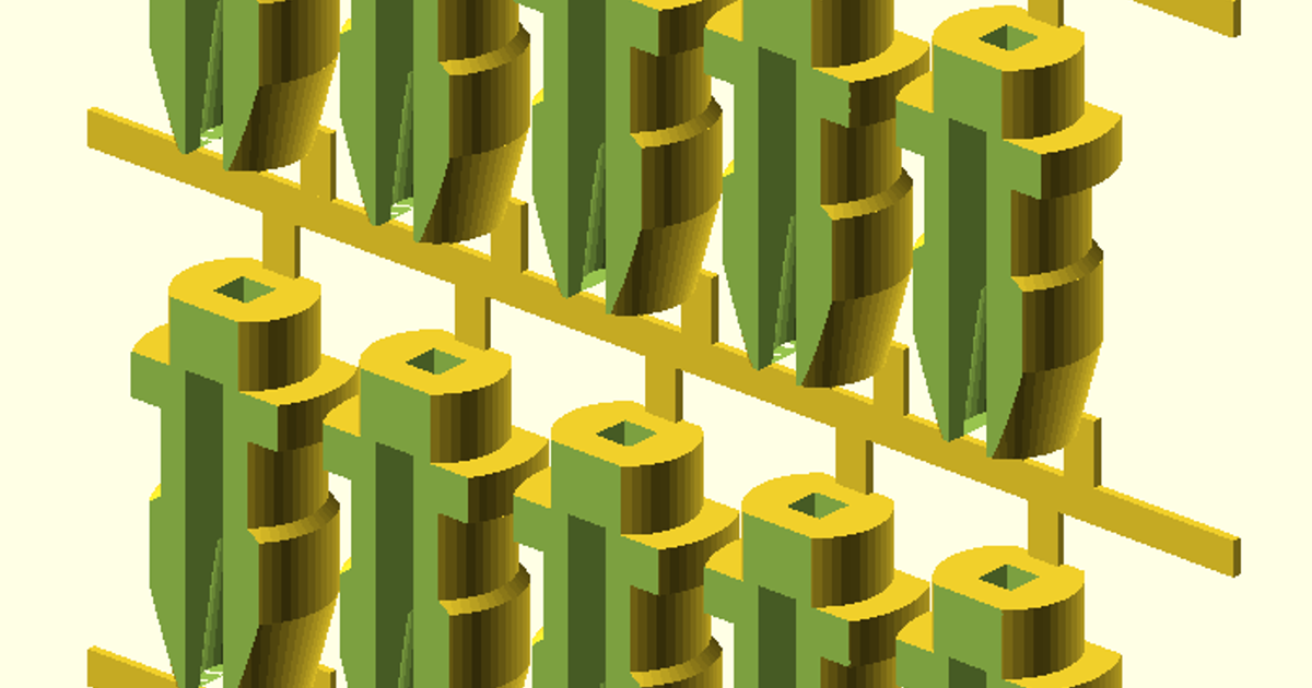PCB Standoff by Eike Download free STL model