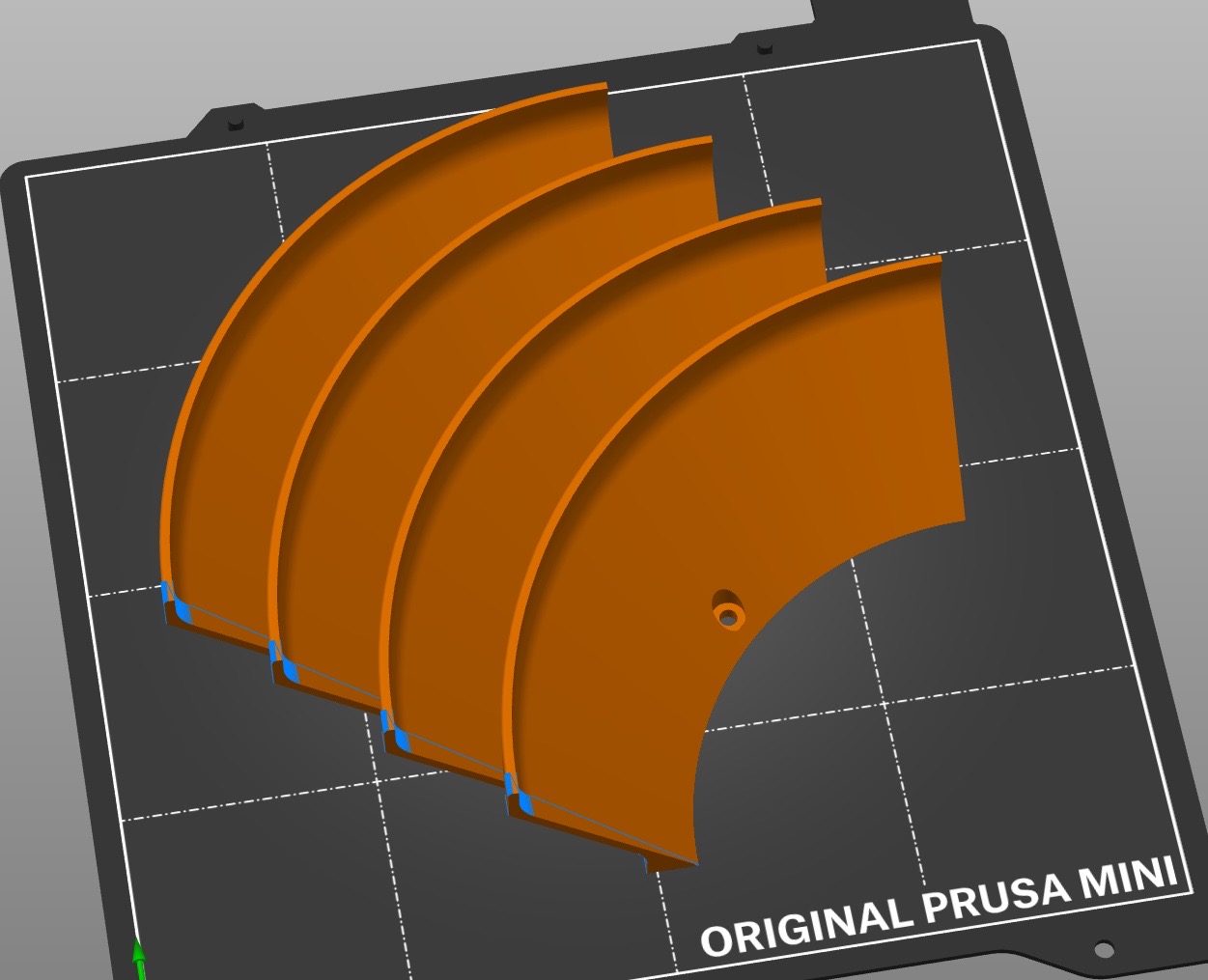 Top ring rain gauge for Prusa Mini