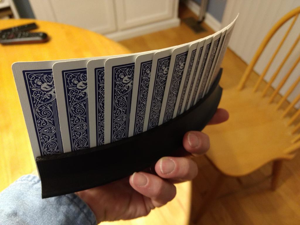 Playing Card Holder by NeilR Download free STL model