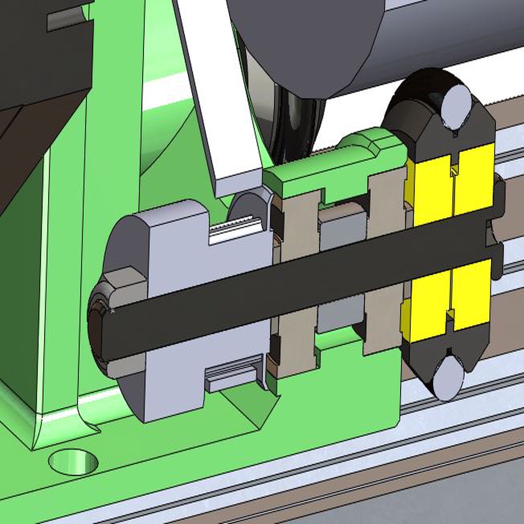 Laser Rotary Axis by NeilR Download free STL model