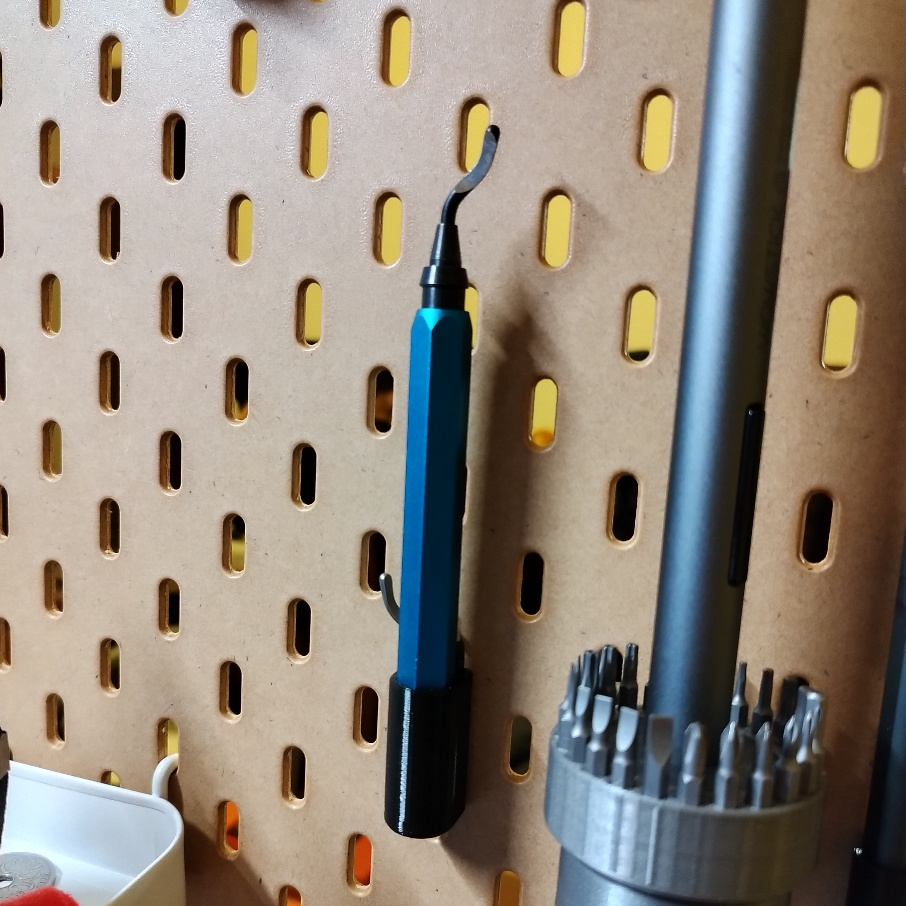 Deburring Tool holder for IKEA Skadis by LucMeister Download free STL