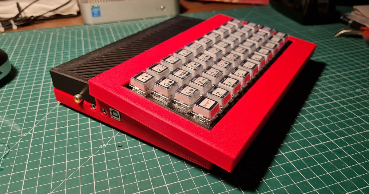 MechZX81+38 Case by mcividino | Download free STL model 