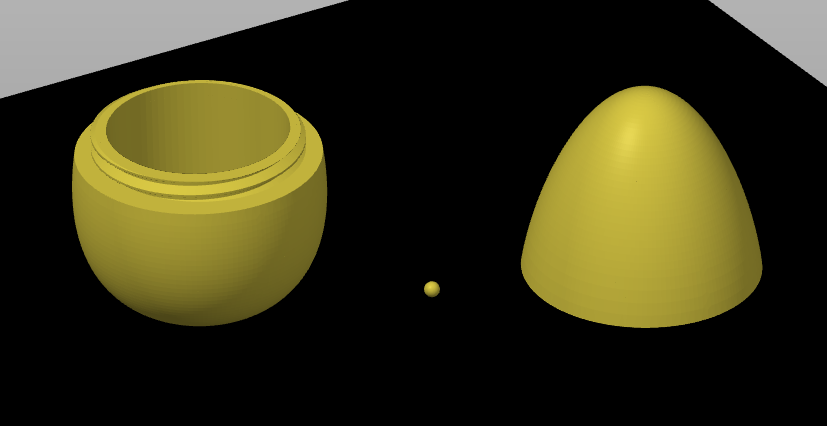 Miniatura 2 do modelo 3D Easter Egg Shaker With Threads