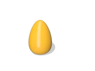 Easter Egg Shaker With Threads by Artisian3D | Download free STL model ...