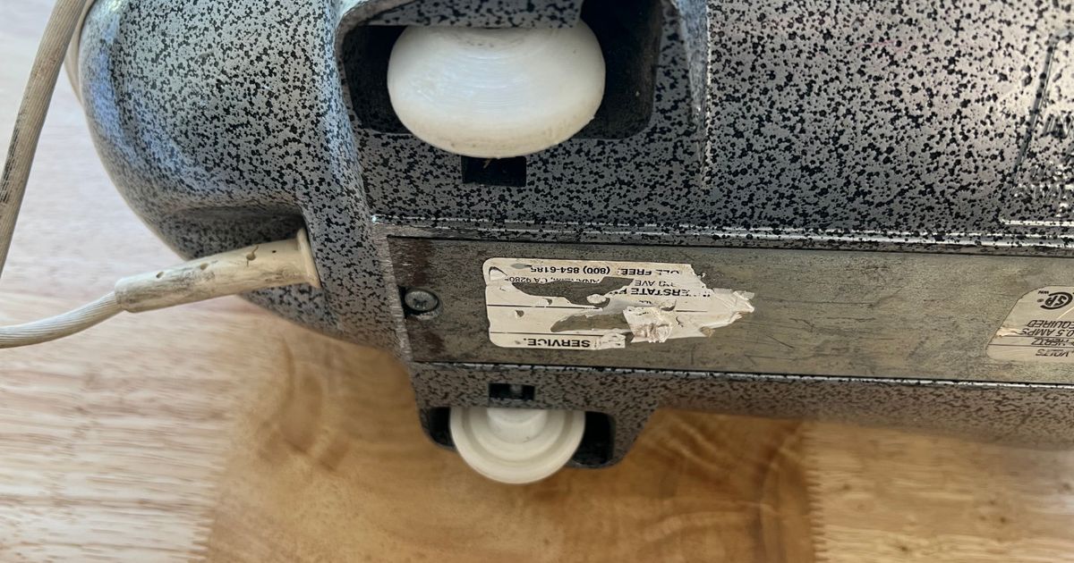 Tristar DXL Vacuum Replacement Back wheels by PCTech Download free