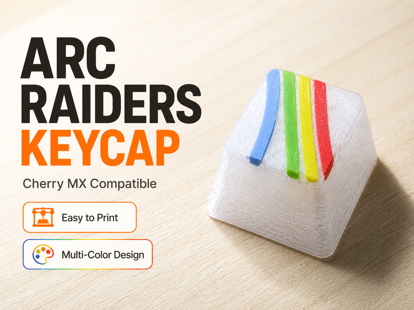 ARC Raiders Logo Keycap
