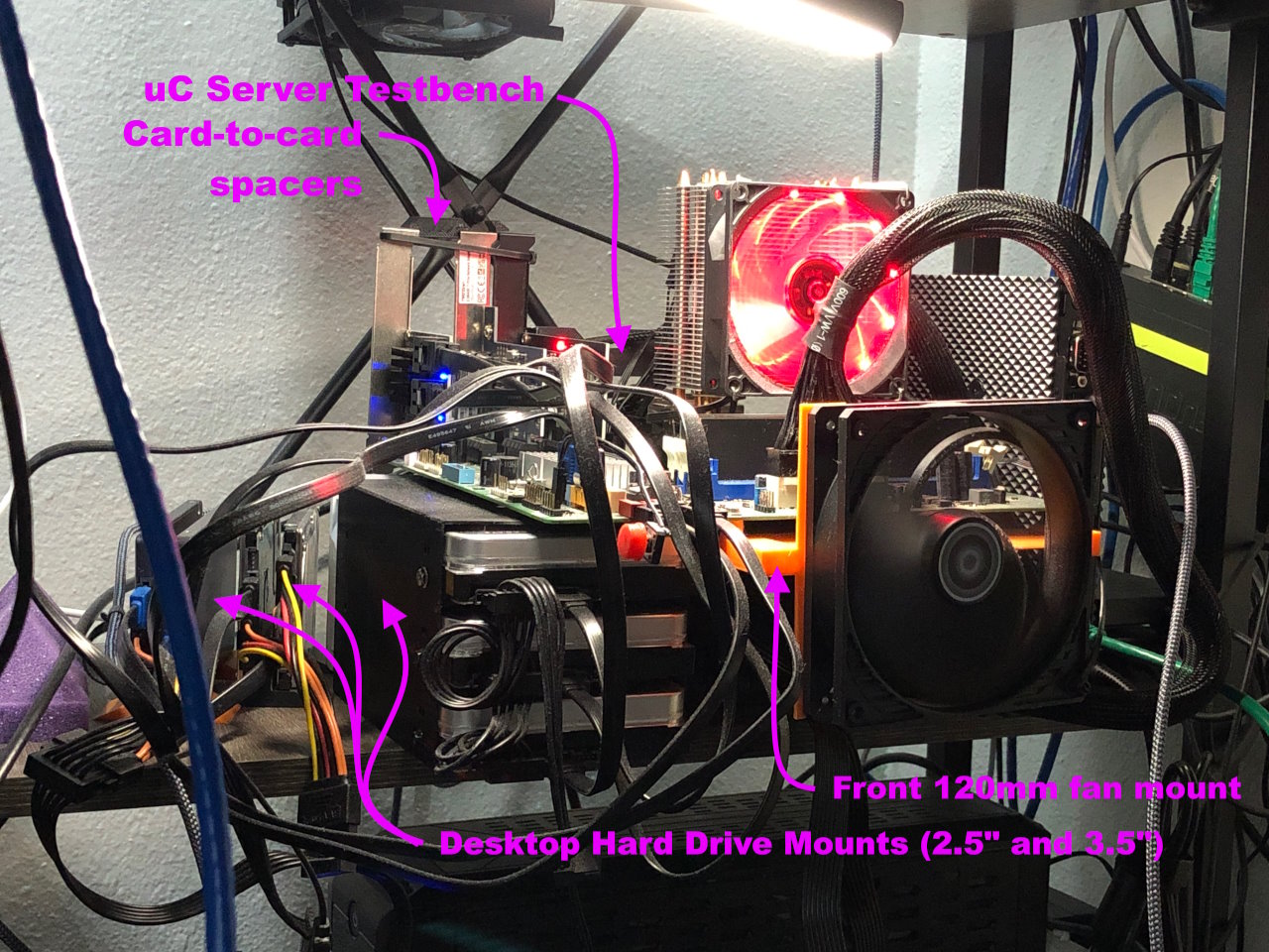 Miniatura 4 do modelo 3D Versatile PC Testbench Case