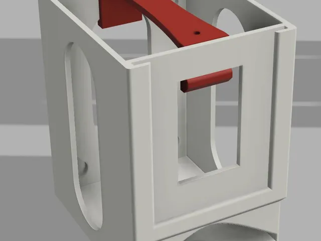 Tea bag dispenser with supports