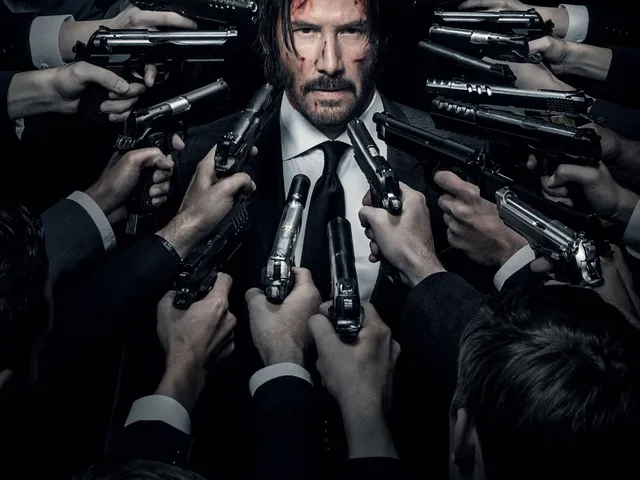 John Wick - black to white