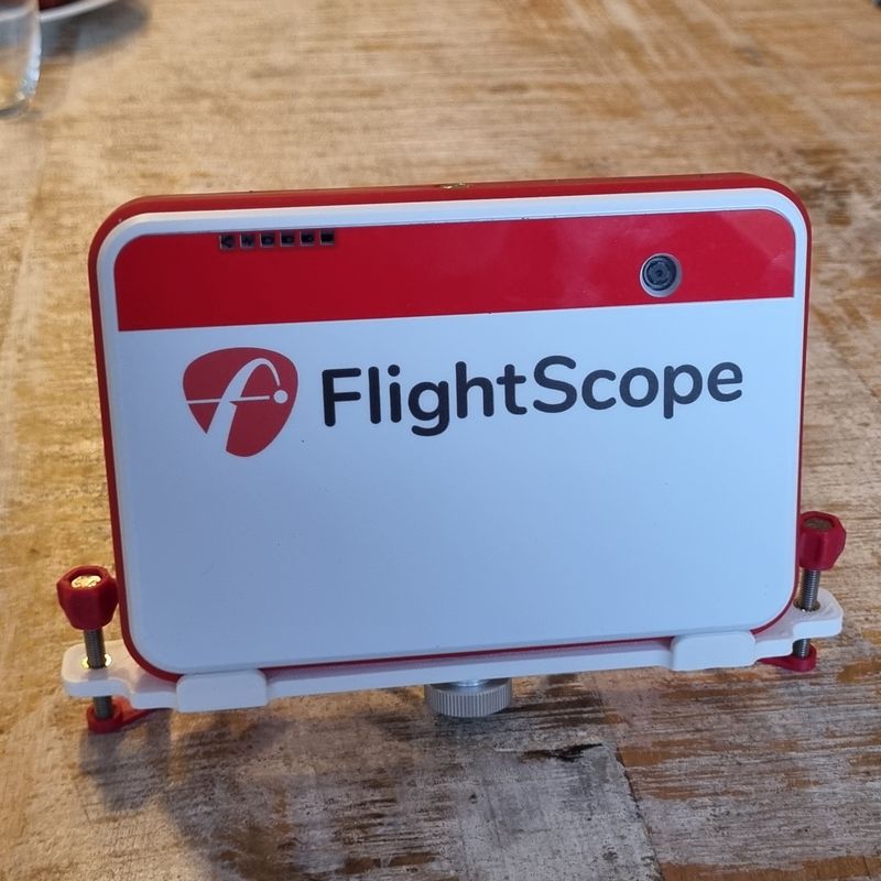 Flight Scope Mevo+ Stand v2 (Heat-Set Inserts) by peter | Download