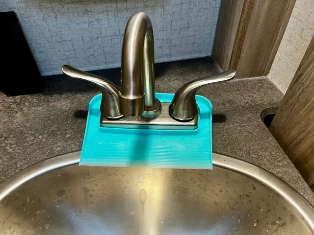 Travel Trailer Bathroom Sink Drip Tray