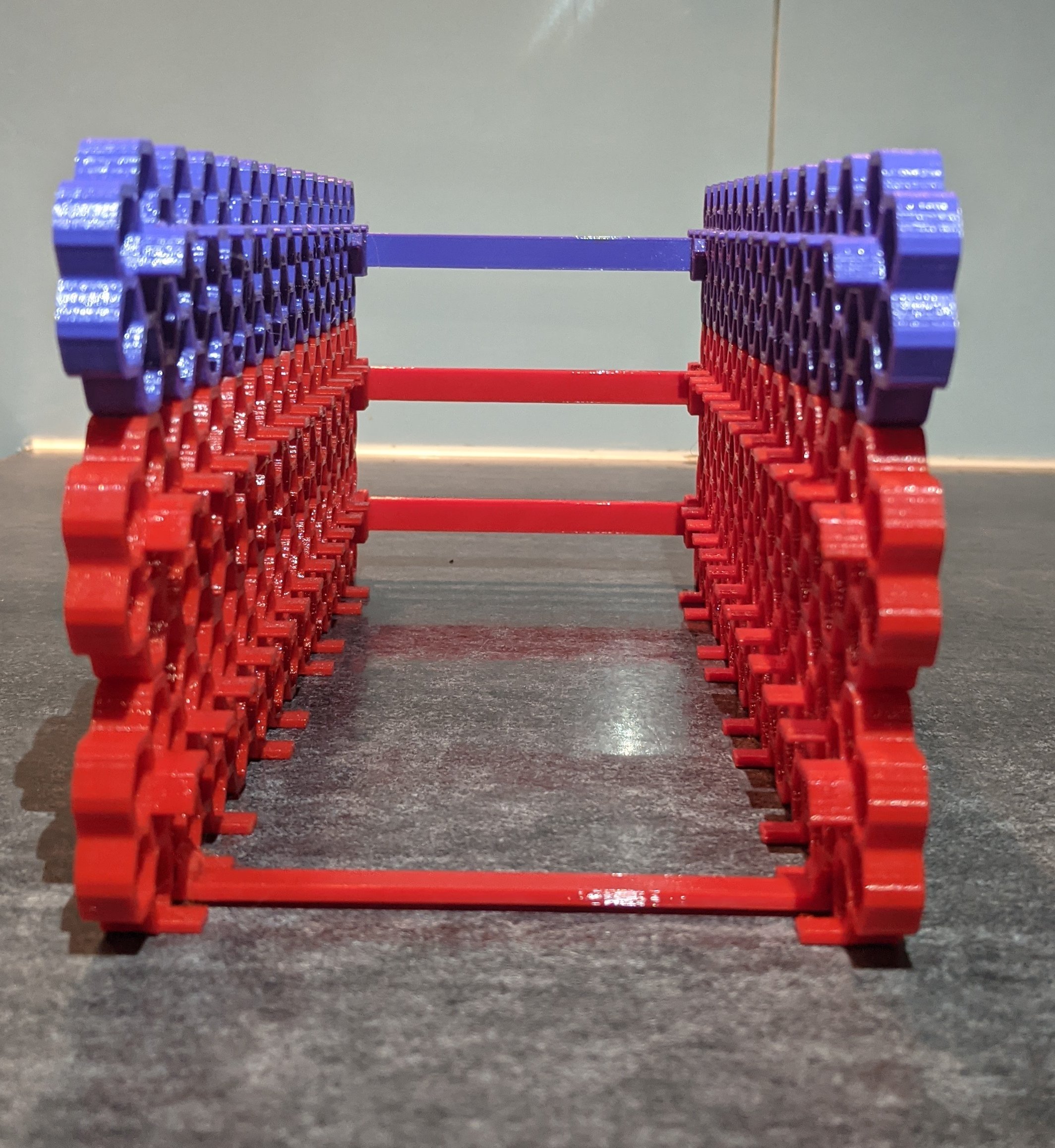 Ice cube tray modular rack by Dave Z Download free STL model