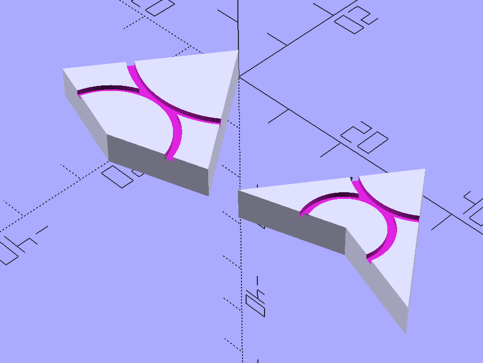 Penrose Tiling Desk Toy