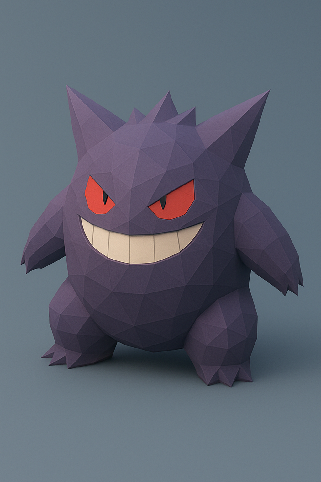 Gengar – Low Poly 3D Model